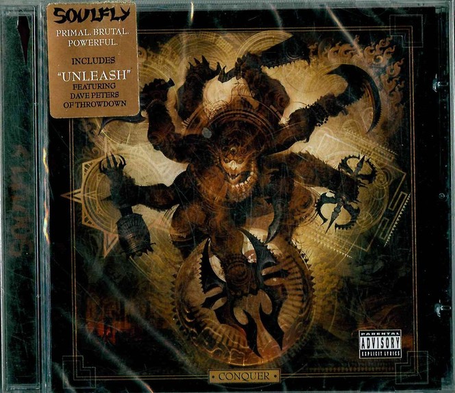 купить CD Soulfly – Conquer в интернет-магазине "Музыкальный прилавок"