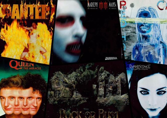 AC/DC, Pantera, Red Hot Chili Peppers, Evanescence, Marilyn Manson, Queen купить CD Липецк