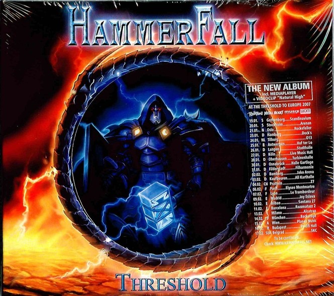 Купить HammerFall - Threshold CD в интернет-магазине CD и LP в Липецке