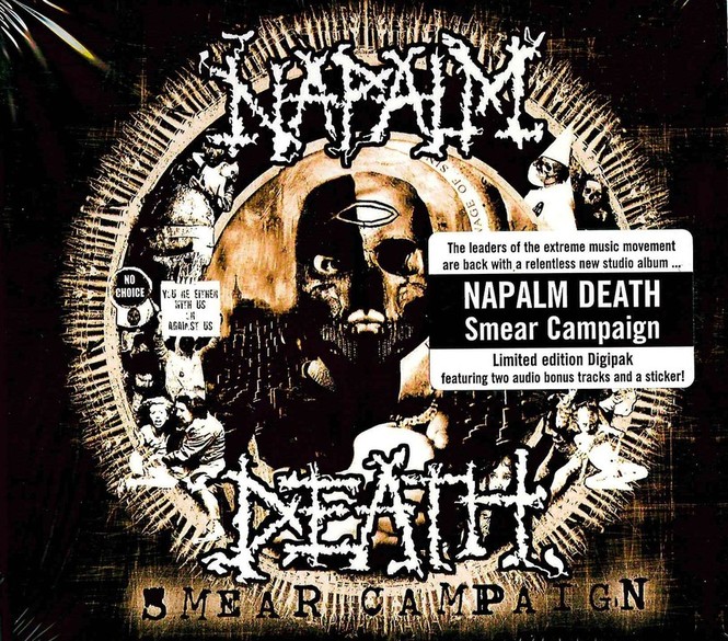 Купить Napalm Death - Smear Campaign CD в интернет-магазине CD и LP в Липецке