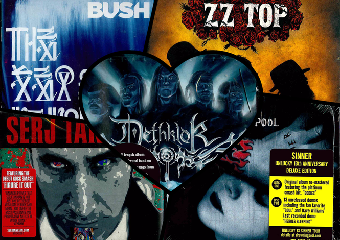 Bush, Serj Tankian, Dethklok, Drowning Pool, ZZ Top купить CD в Липецке